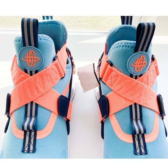Nike Huarache City blue and orange straps run 7Y - Picture 7 of 12